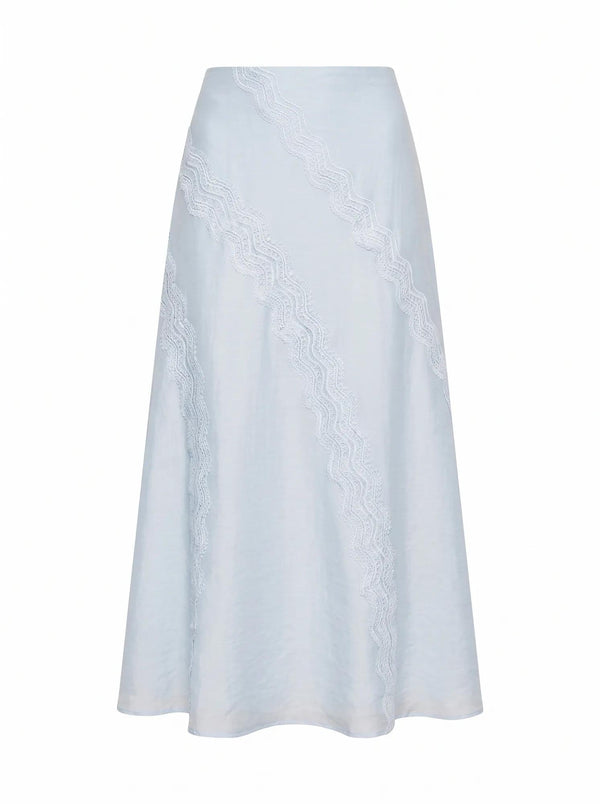 Maeve Lace Detail Skirt Blue Bell Co-ord_mannequin