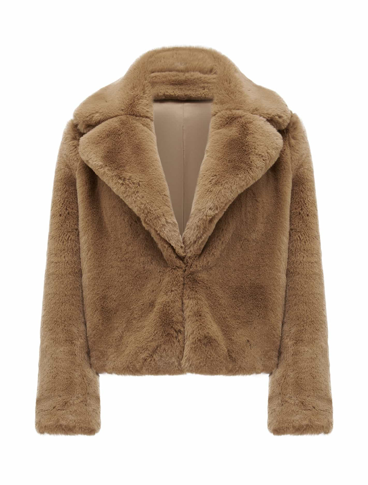 Alicia Fur Coat Chocolate
