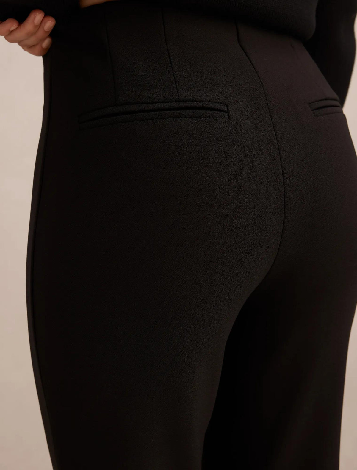 Maia Flare Pants Black
