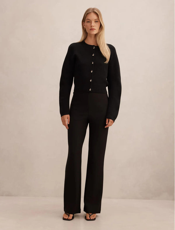 Maia Flare Pants Black