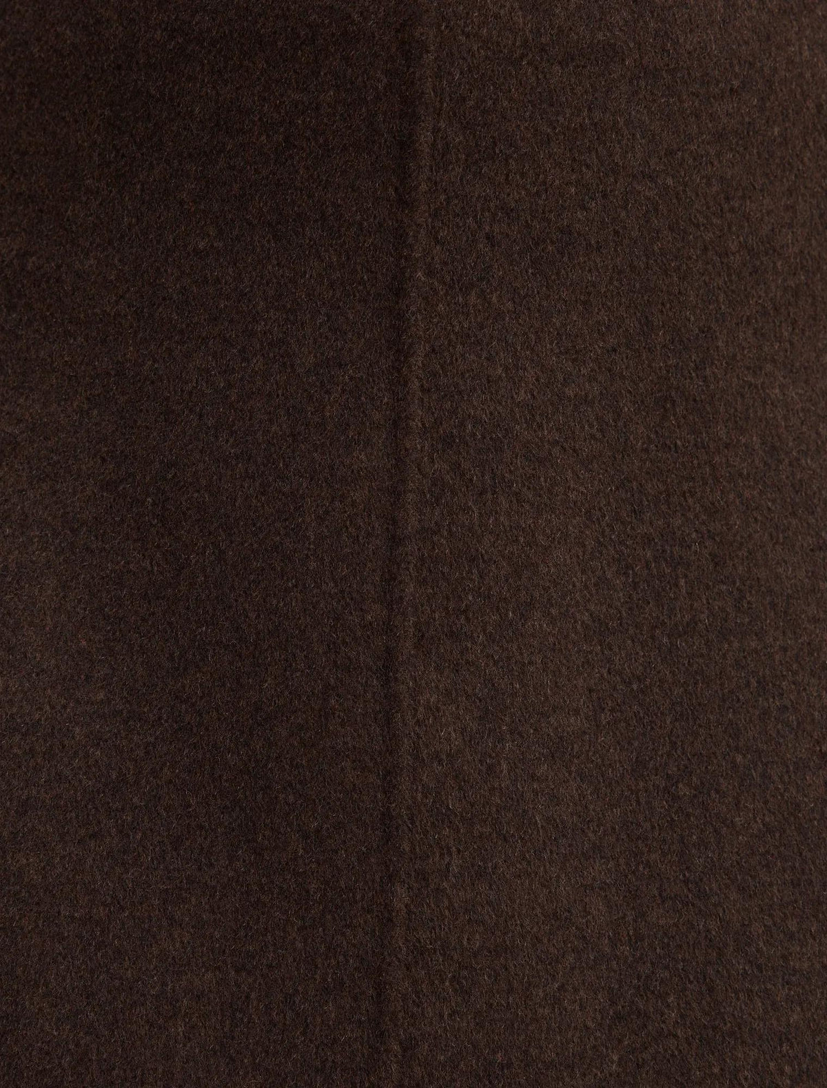 Amara Felled Midi Skirt Chocolate Set