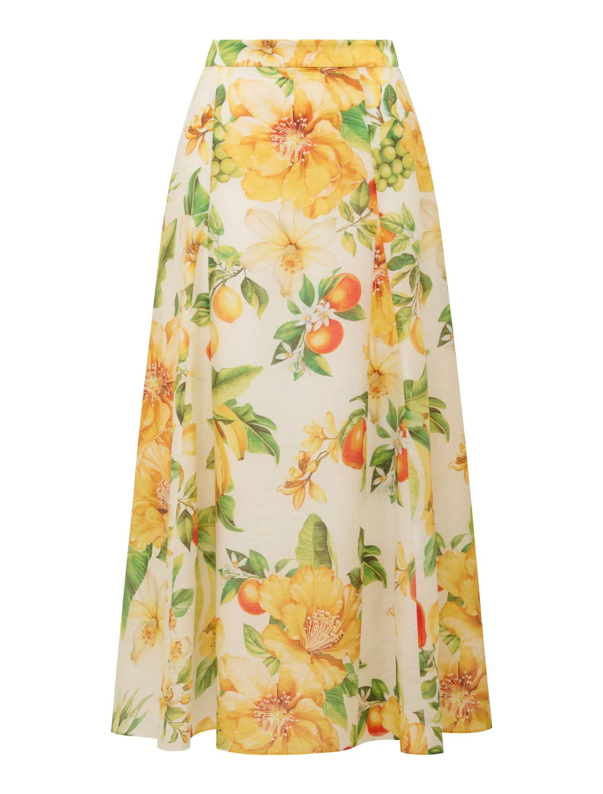 Alina Circle Midi Skirt Domenica Floral Co-ord_mannequin