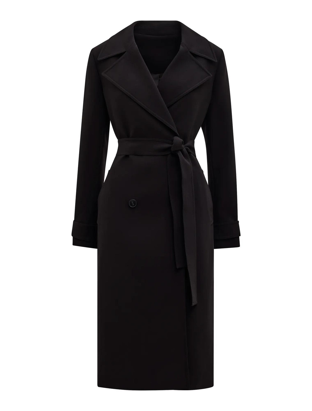 Lilah Trench Coat Black_mannequin