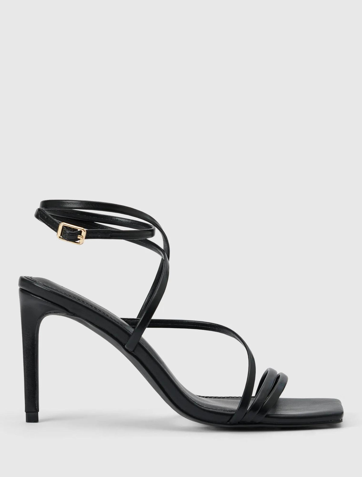 Monica 2 Ankle Wrap Heeled Sandals Black_mannequin