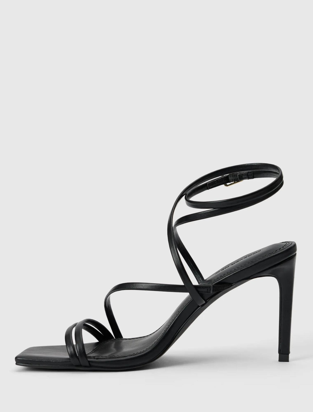 Monica 2 Ankle Wrap Heeled Sandals Black_mannequin