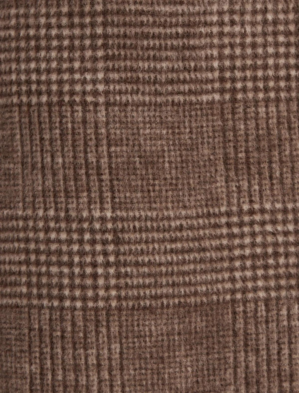 Charlie Check Coat Mid Brown Check Set