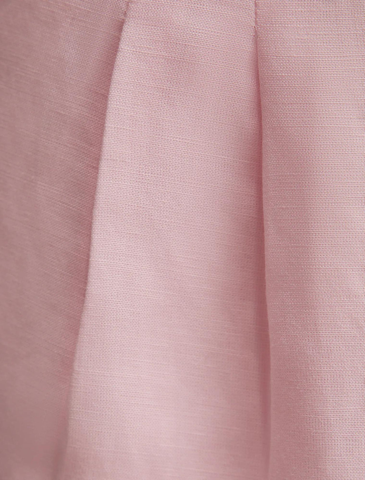 Eva Linen Blend Wide Leg Pants Pink Whisper Set