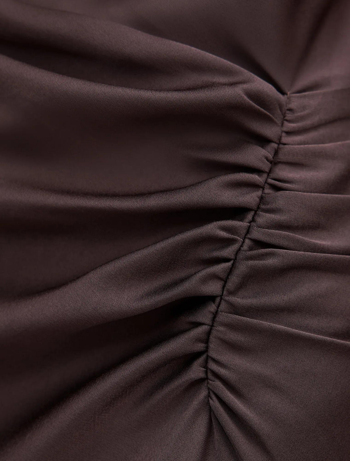 Ada Grown On Sleeve Maxi Dress Warm Chocolate