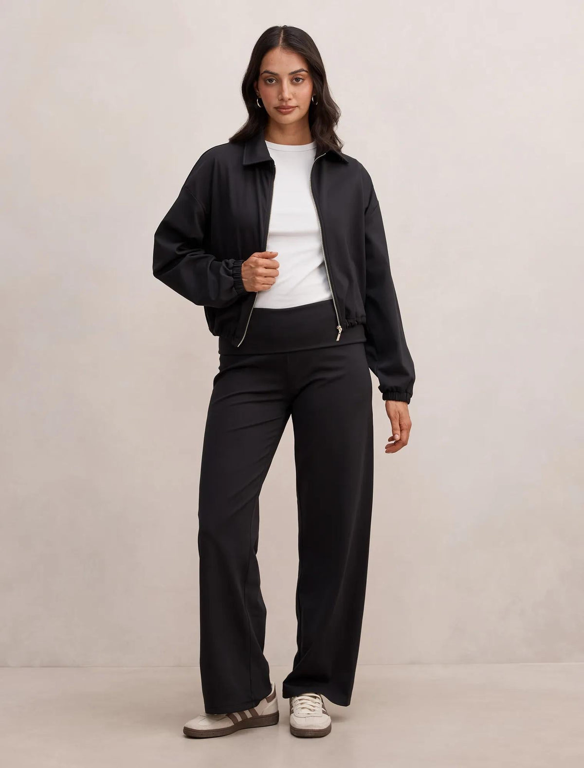 Willow Drawcord Jacket Black