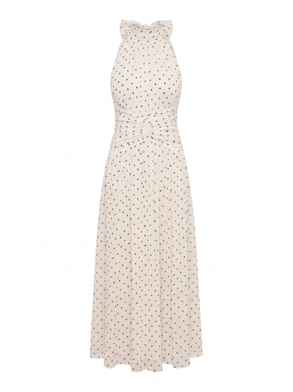 Marianna Draped Scarf Maxi Dress Kinsey Spot_mannequin