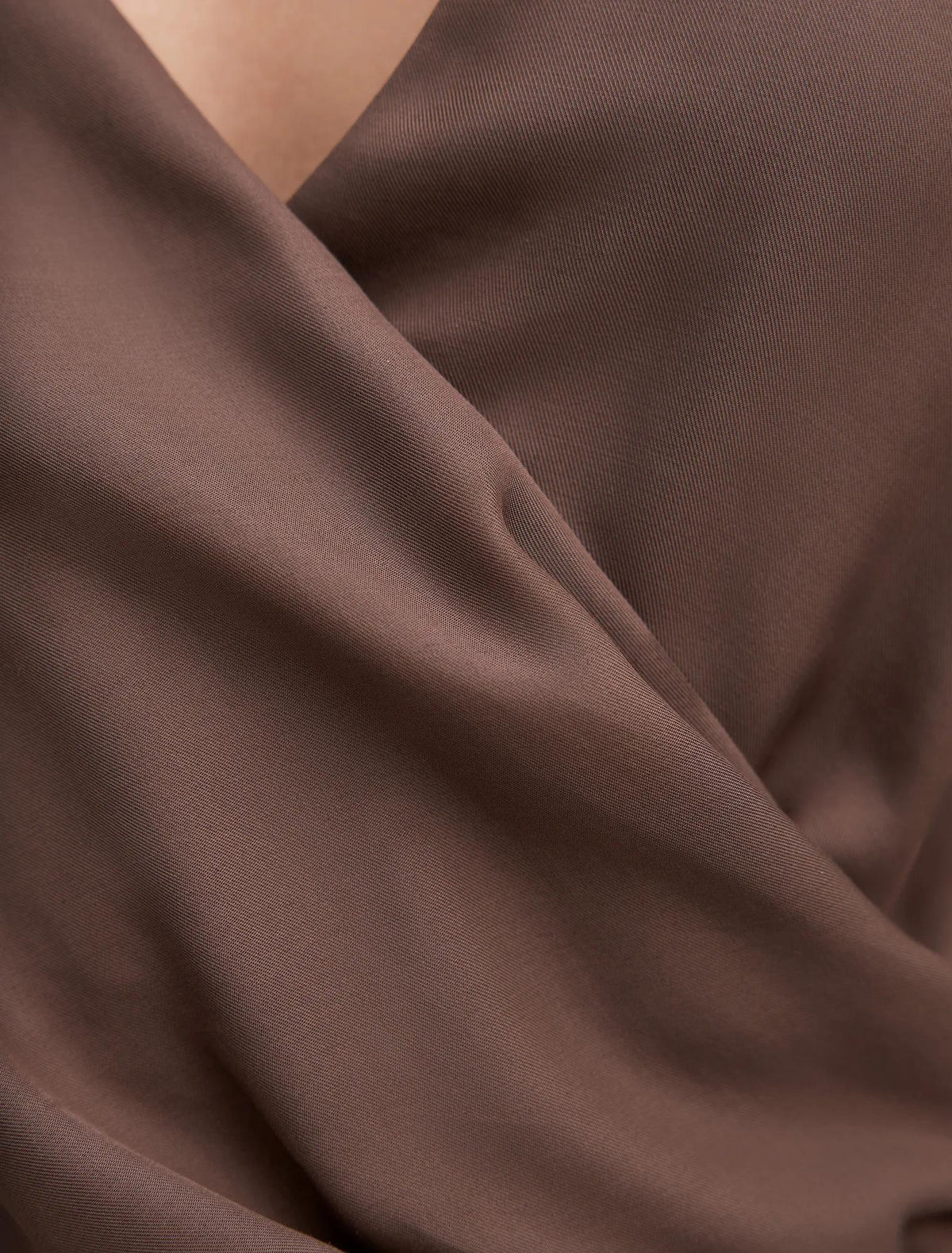 Bronte Wrap Halter Top Chocolate Co-ord