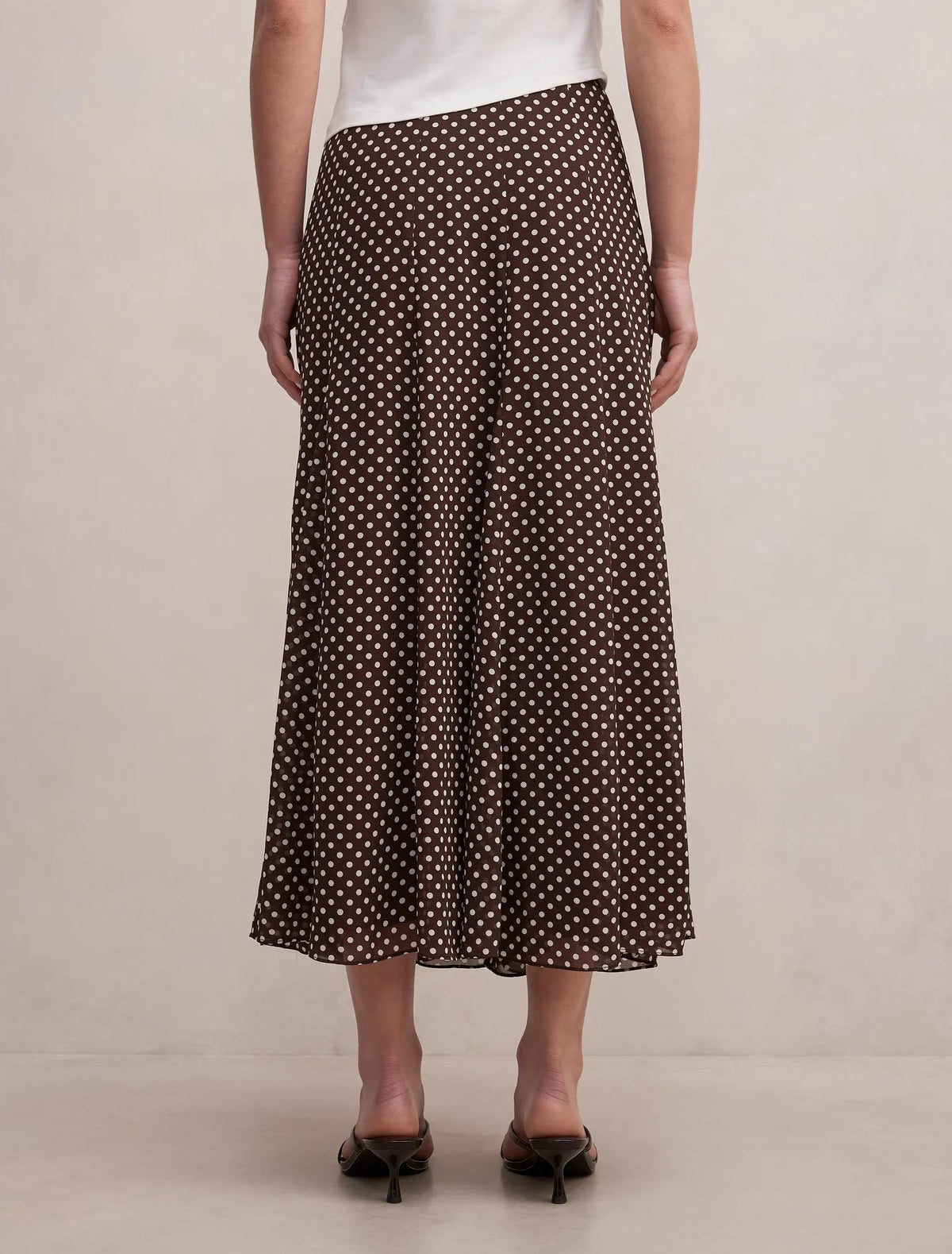 Allison Godet Midi Skirt Tilbury Spot
