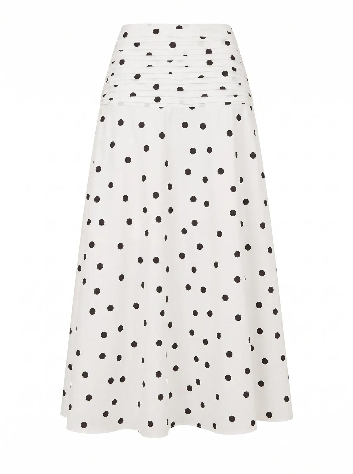 Magnolia Polka Dot Skirt Marseille Spot Co-ord_mannequin