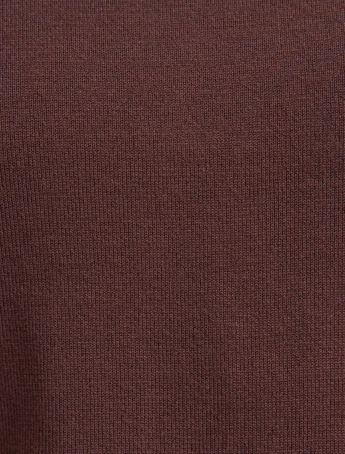 Kate Roll Neck Tee Milk Chocolate