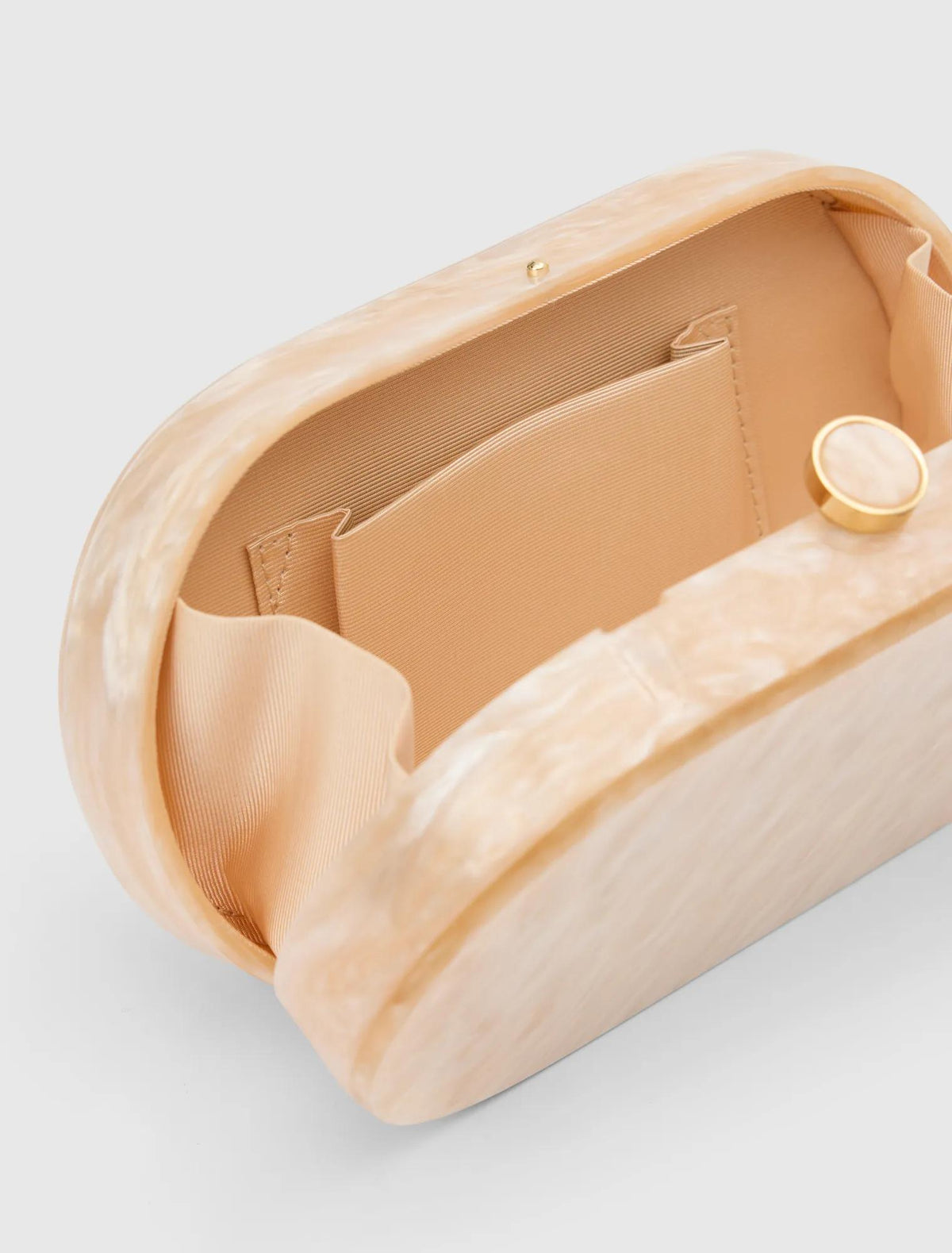 Aurora Acrylic Clutch Rose_mannequin