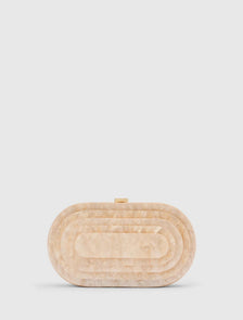 Aurora Acrylic Clutch Rose_mannequin