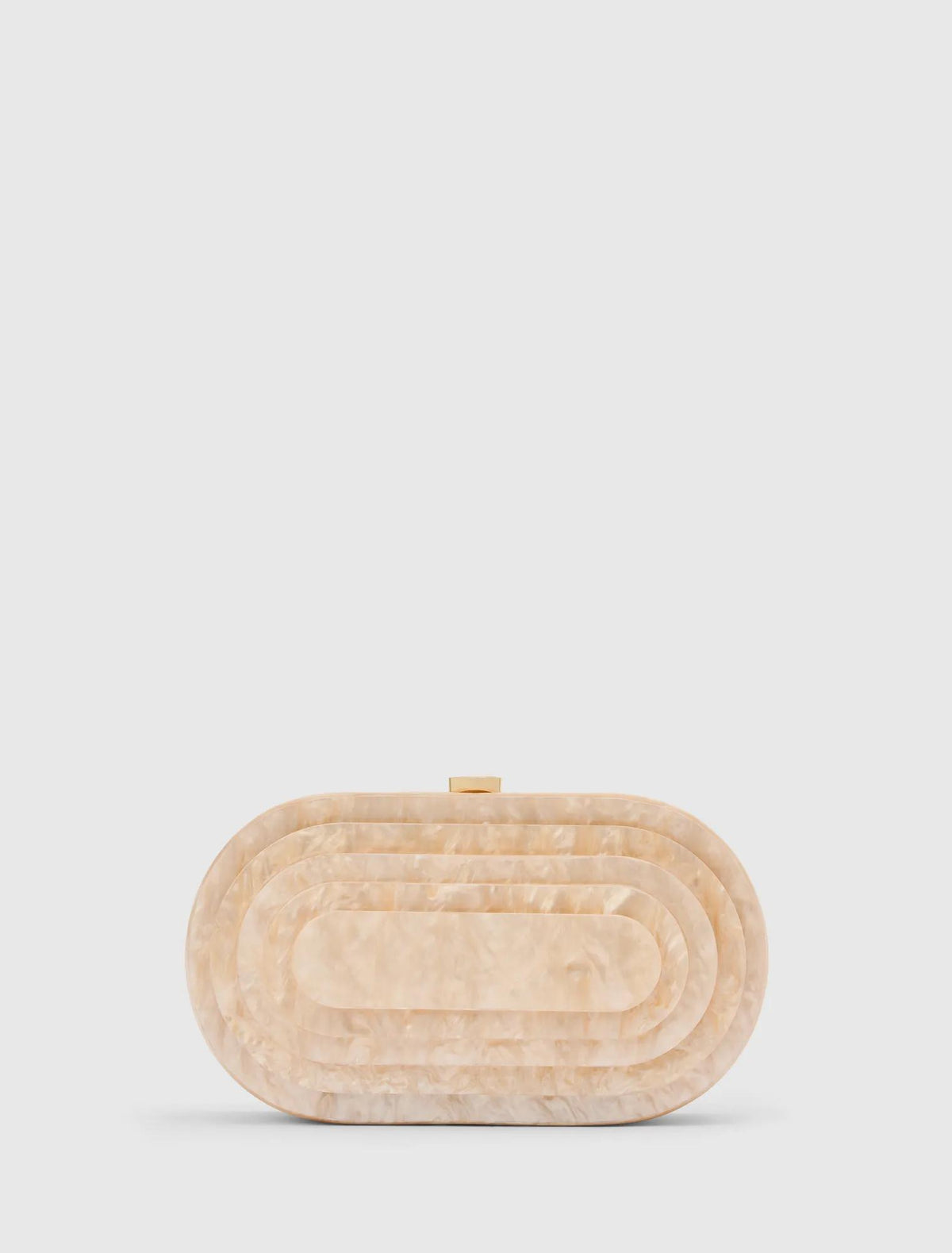 Aurora Acrylic Clutch Rose_mannequin