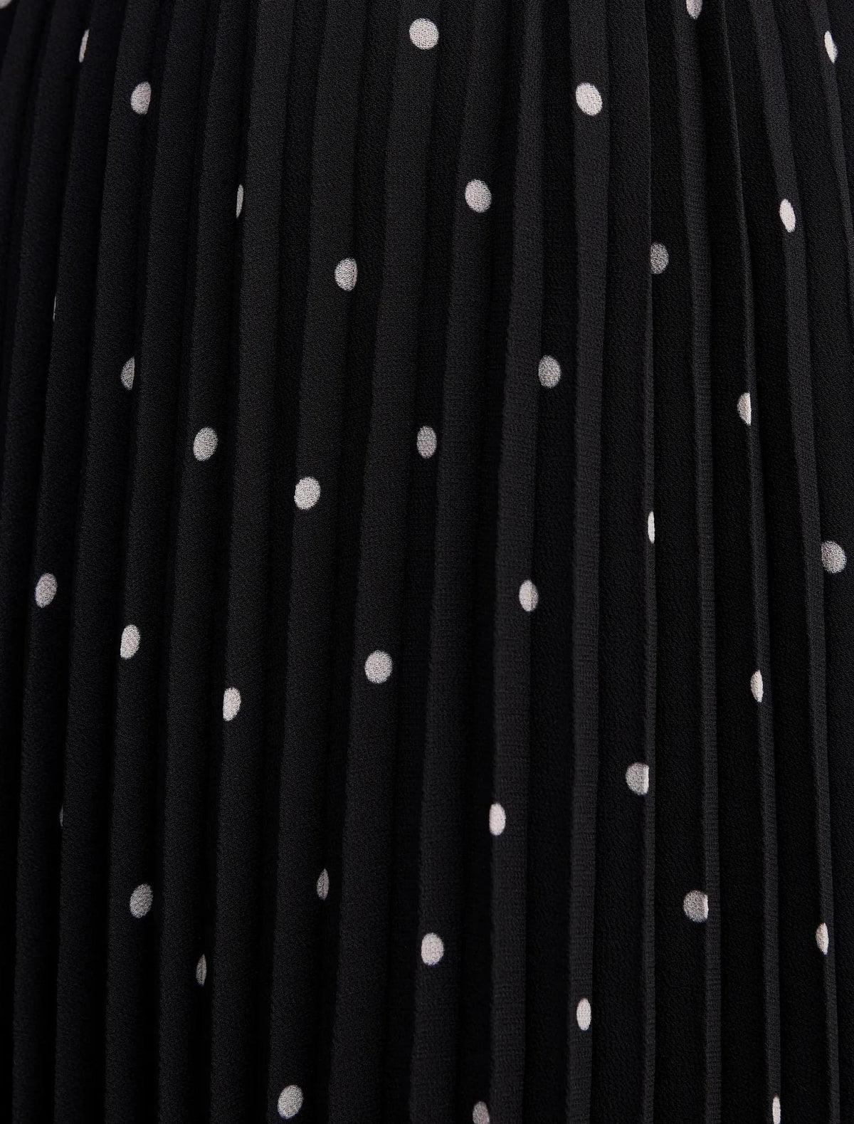 Clara Curve Pleated Lace Trim Midi Dress Dark Risley Spot