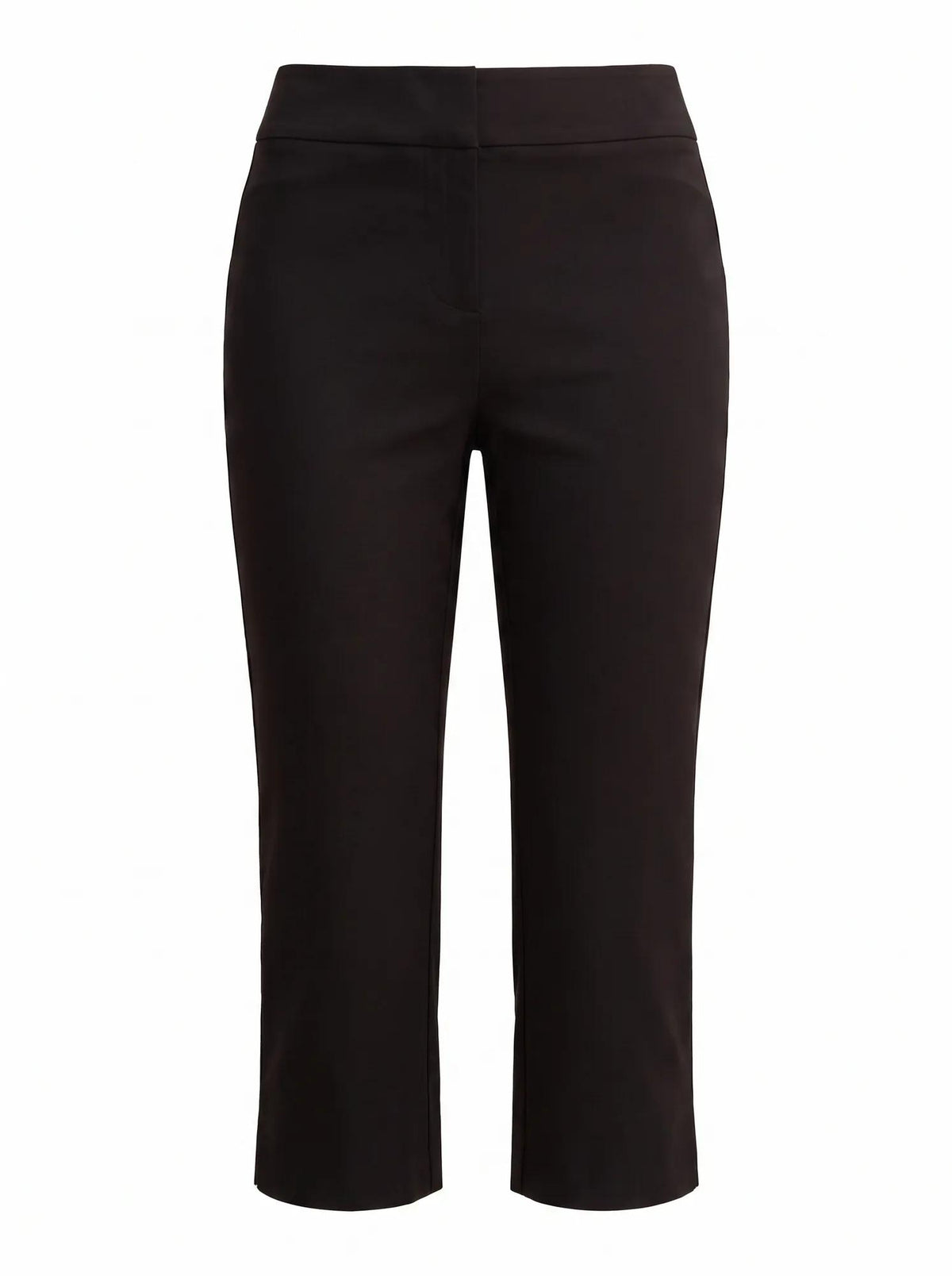 Alex Knee Length Capri Pants Black_mannequin