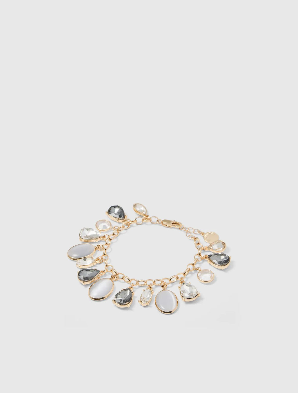 Signature Bridie Waterproof Stone Charm Bracelet Multi_mannequin