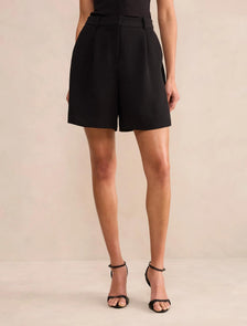Olivia Longline Shorts Black