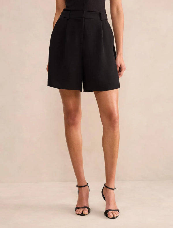 Olivia Longline Shorts Black