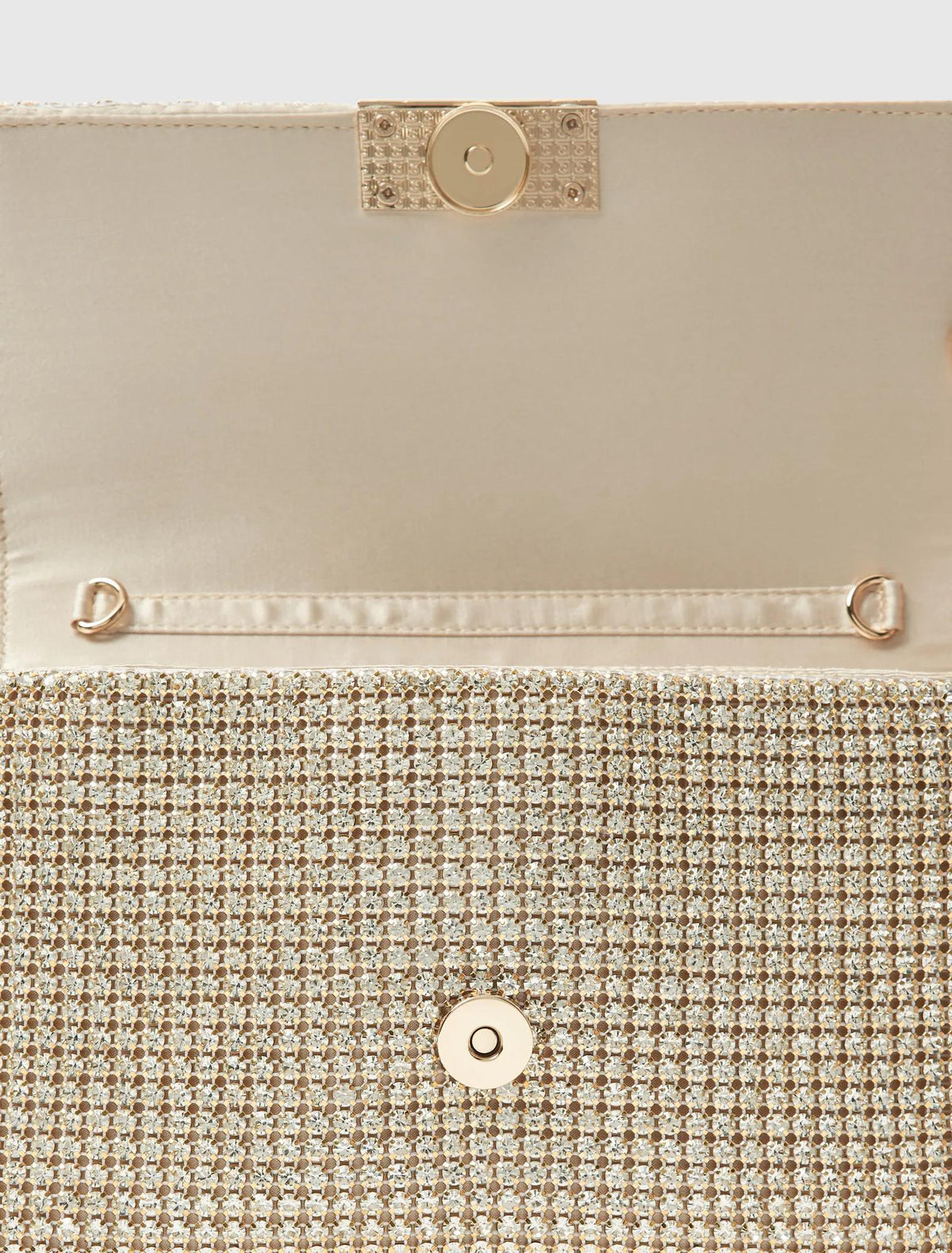 Gia Sparkle Clutch Gold_mannequin