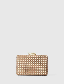 Alice Open Weave Metal Hardcase Chocolate_mannequin