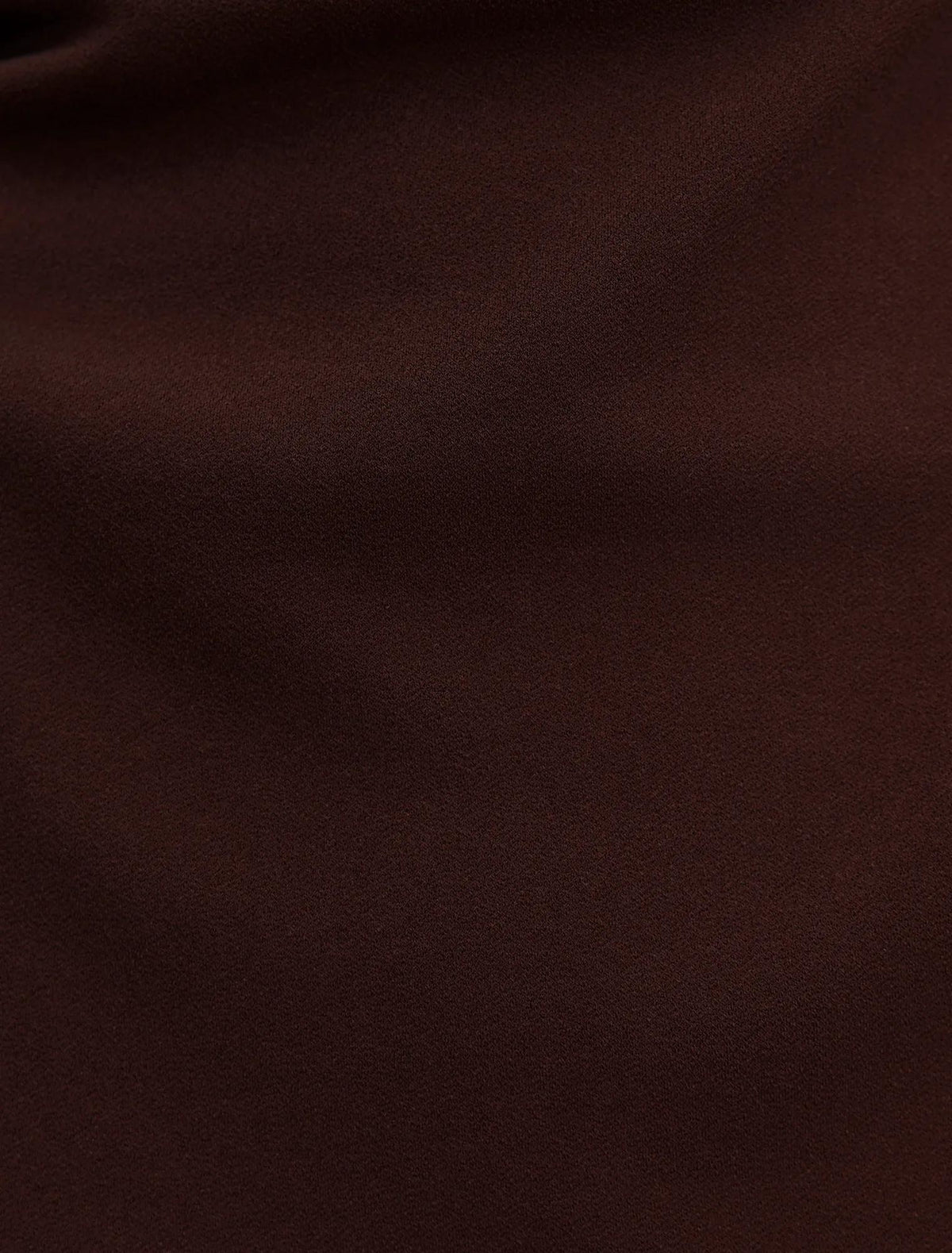 Jenny Tucked Mini Dress Dark Chocolate