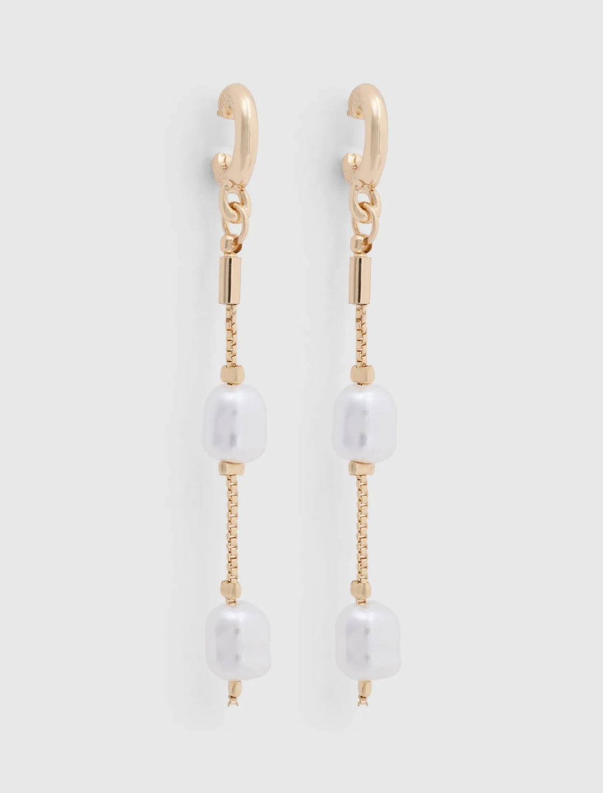Eva Pearl Elegant Earring Pearl/Gold