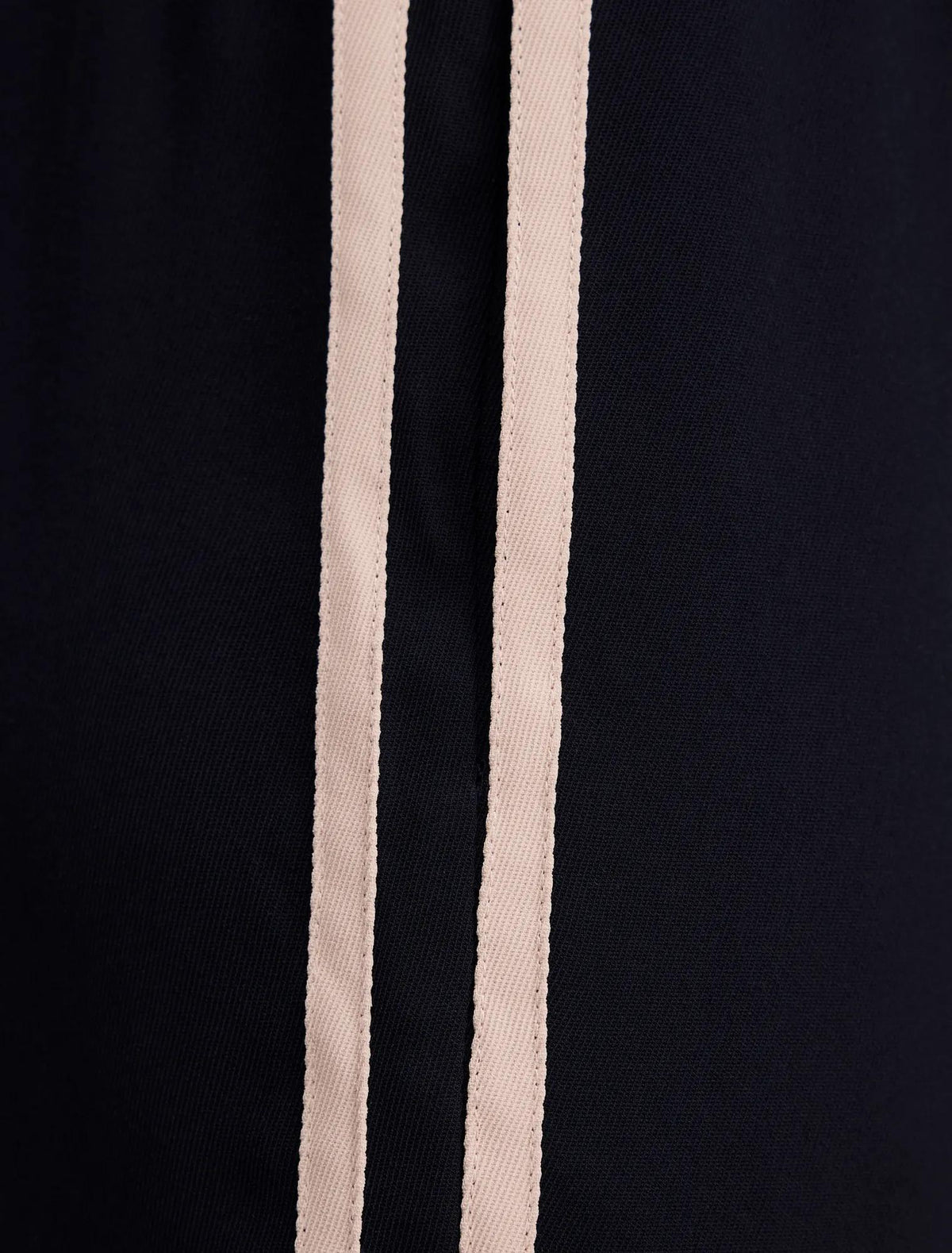 Chloe Side Stripe Wide Leg Pants Navy