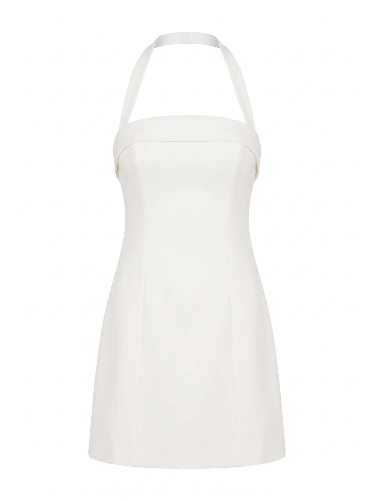 Shelly Halter Mini Dress Porcelain_mannequin