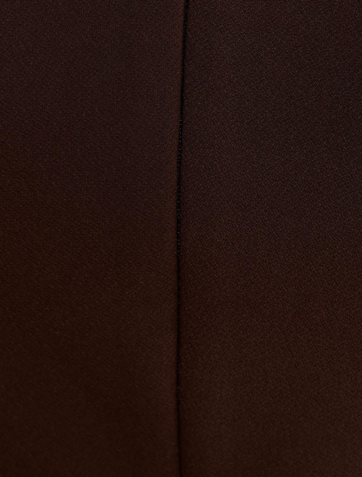 Jordyn Crepe Mini Dress Chocolate