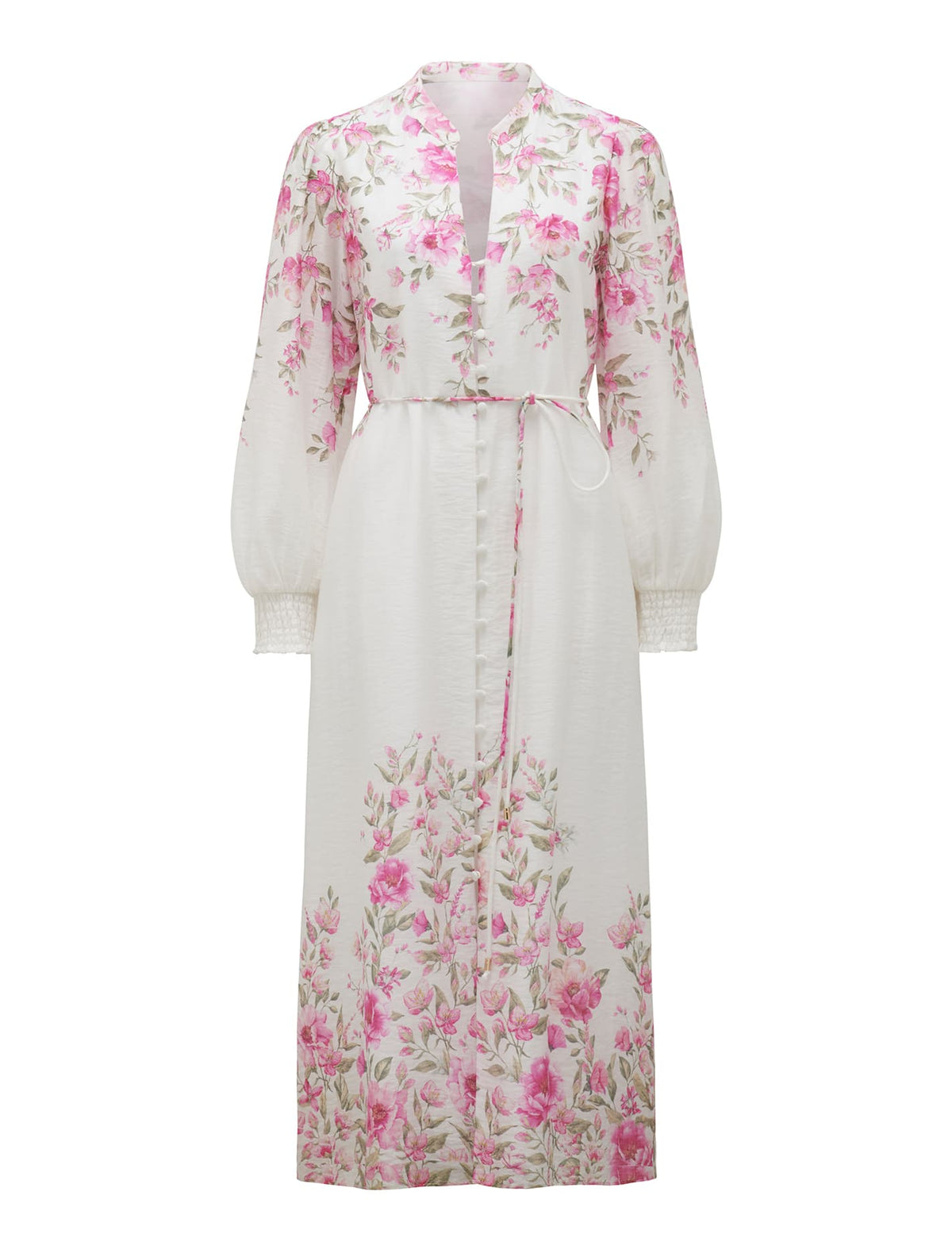 Olympia Printed Shirt Dress Olympia Floral_mannequin