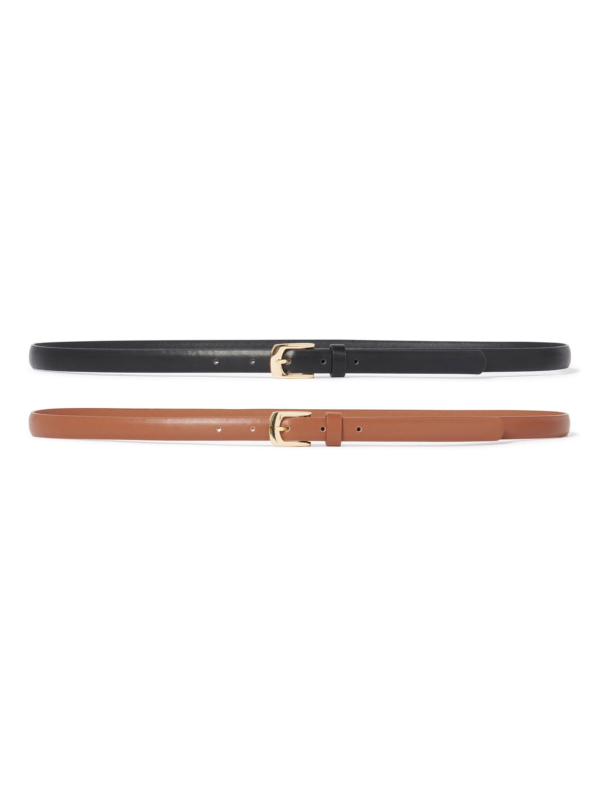 Harper Jean Belt 2-Pack Black/Tan_mannequin