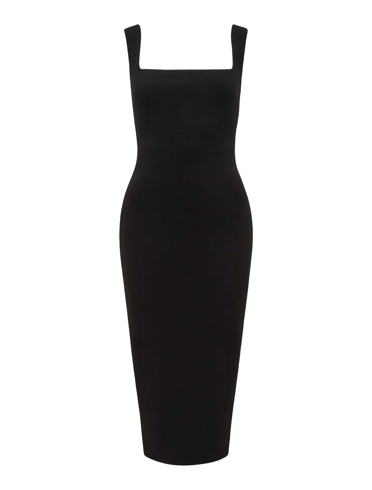Kerry Bodycon Midi Dress Black_mannequin