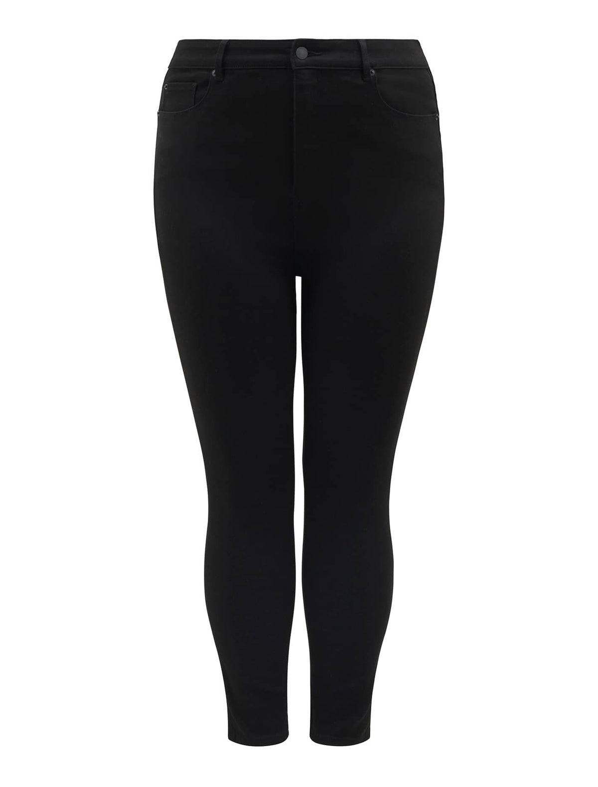 Bianca Curve High Rise Ankle Grazer Forever Black_mannequin