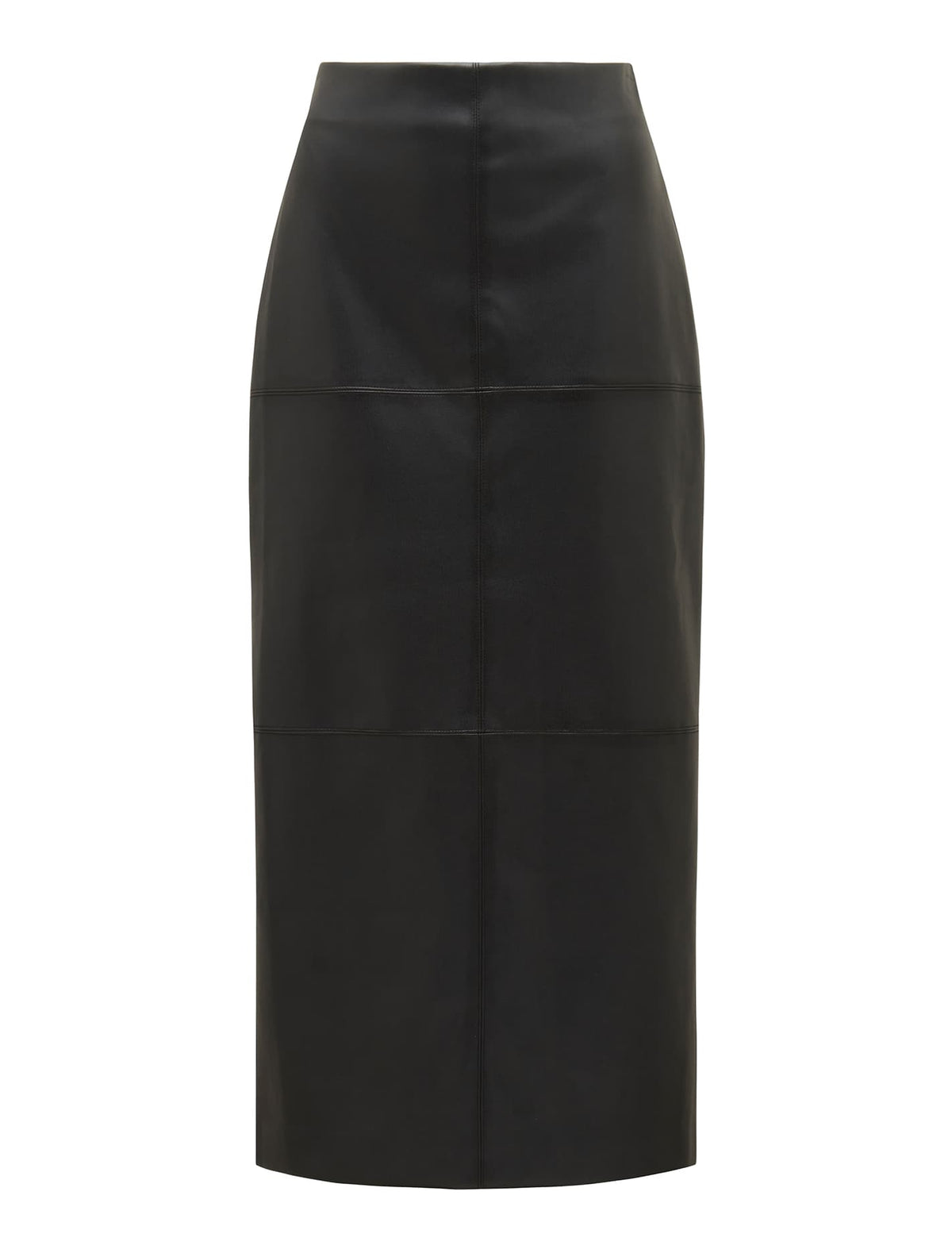 Billie Vegan Leather Maxi Skirt Black_mannequin