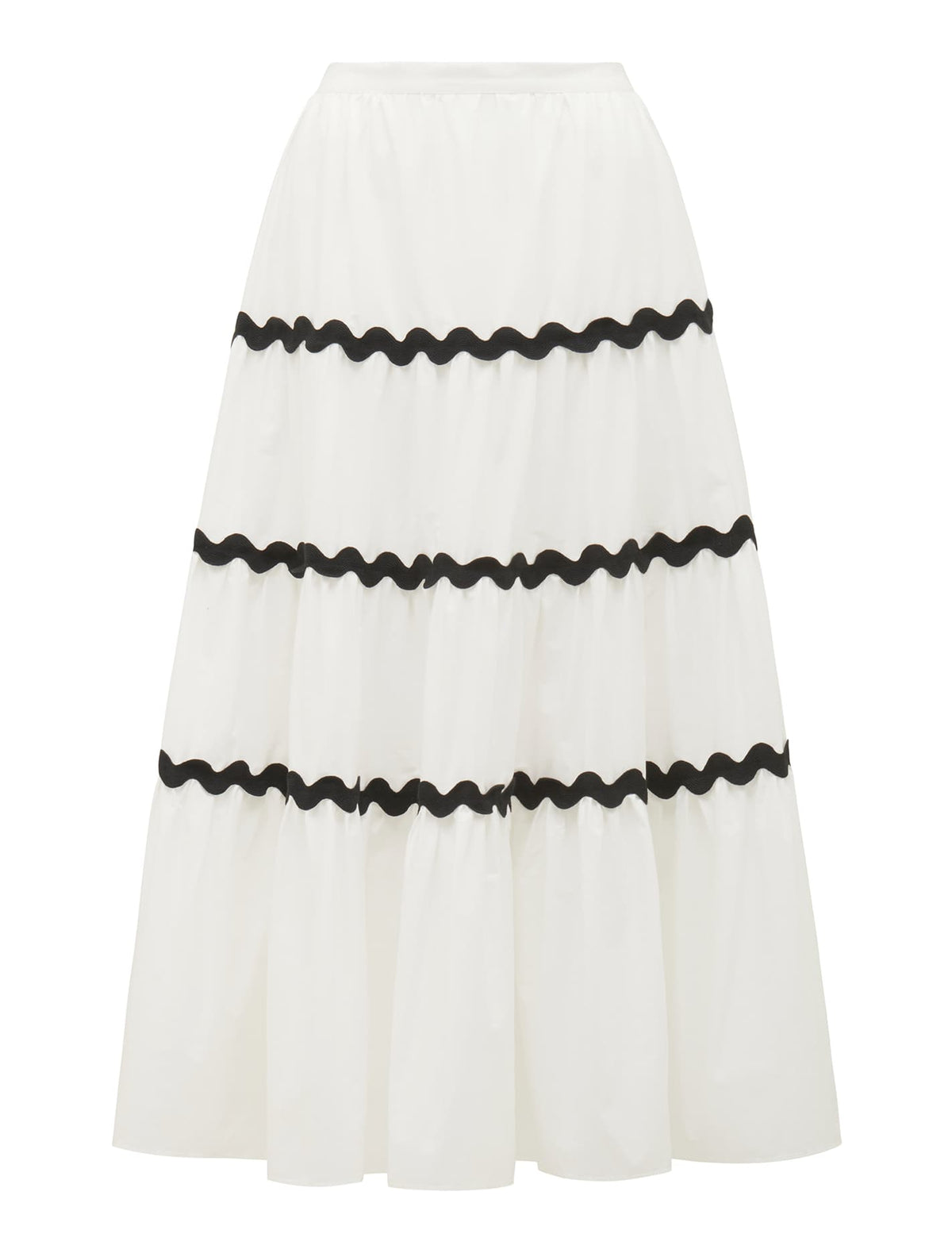 Lissy Ric Rac Maxi Skirt Porcelain Co-Ord_mannequin