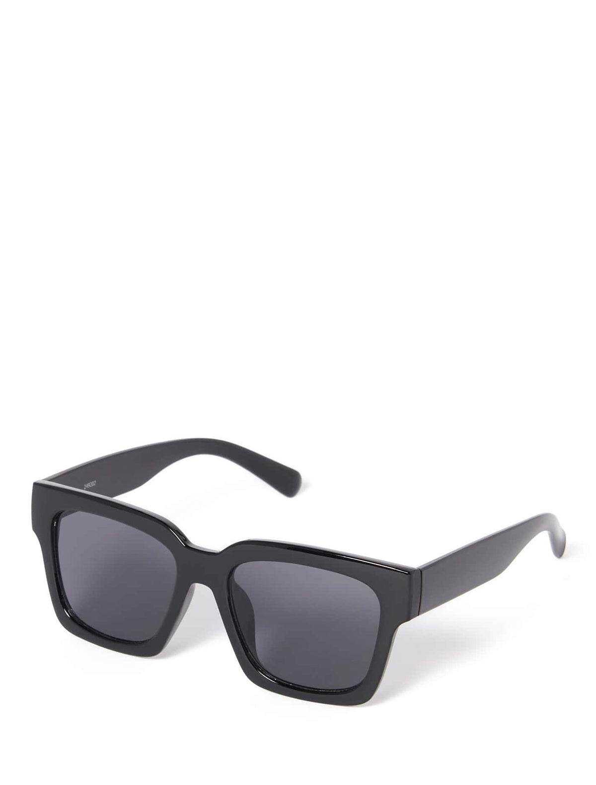Phoebe Square Frame Sunglasses Black_mannequin