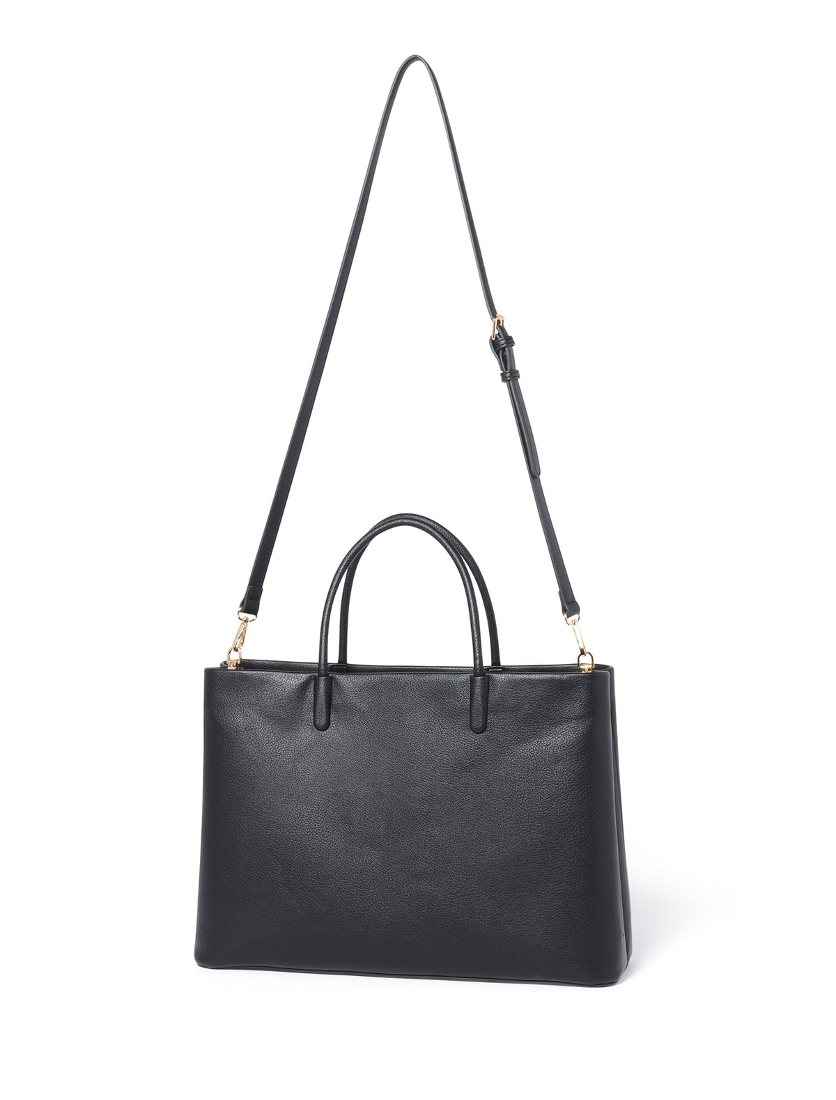 Romy Refined Laptop Bag Black_mannequin