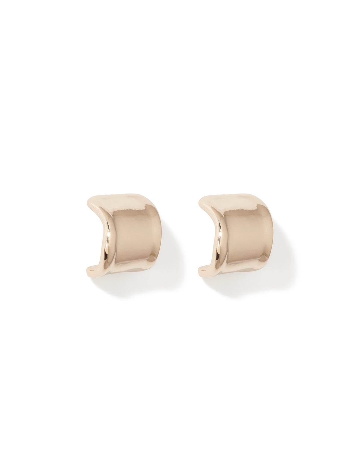 Candi Curve Thick Hoop Gold_mannequin