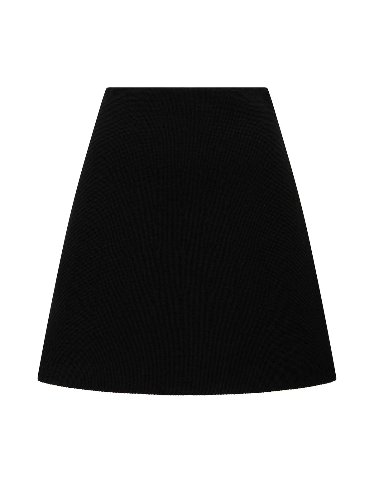 Tia Knit Co-ord Mini Skirt Black_mannequin