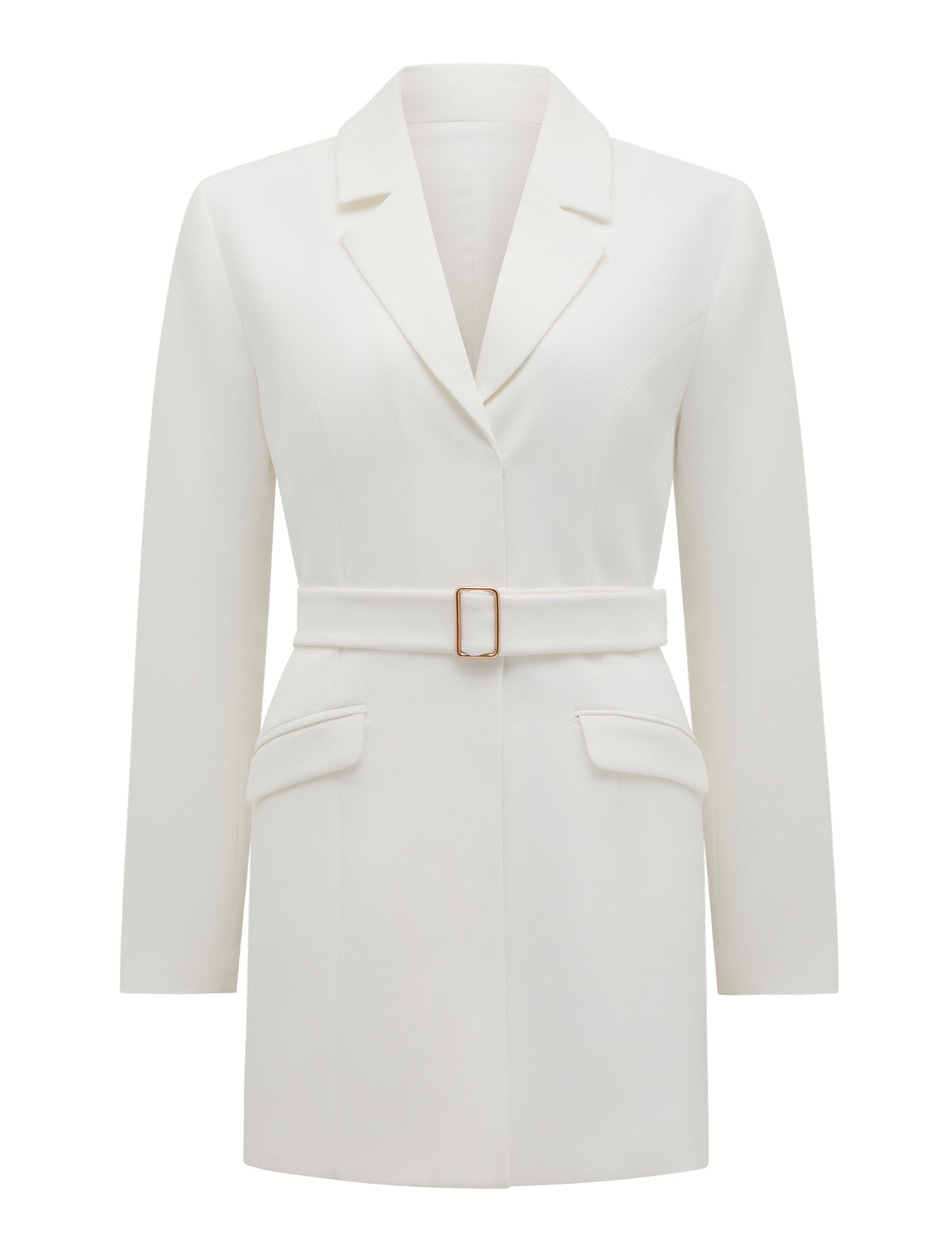 Christine Blazer Mini Dress Porcelain_mannequin