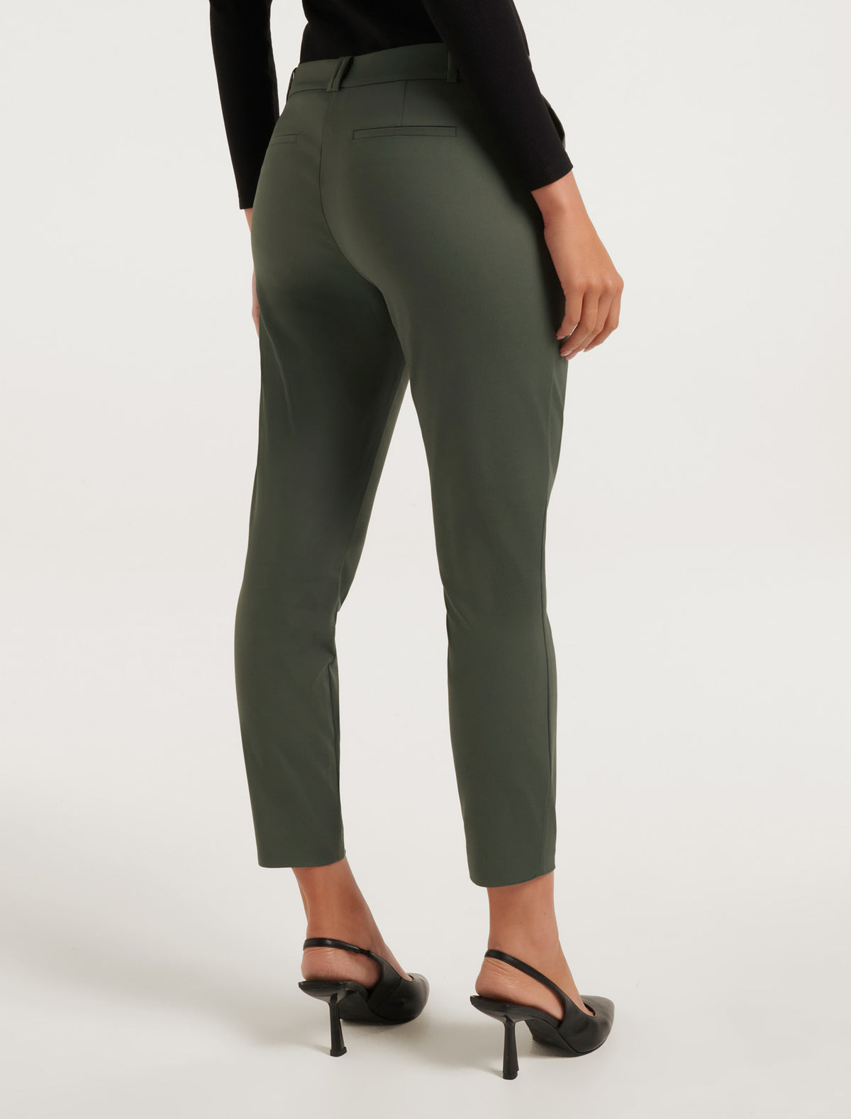 Grace 7/8th Slim Pants Poison Ivy