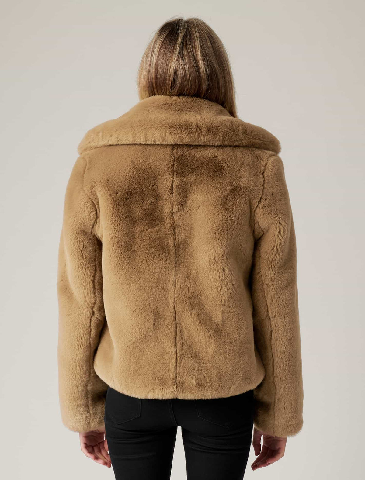 Alicia Fur Coat Chocolate