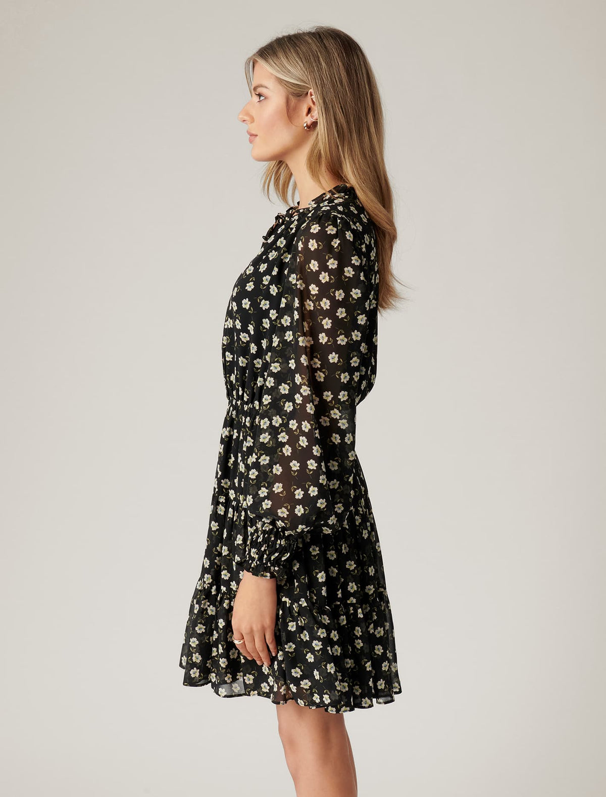 Hunter Tiered Skater Dress Providence Ditsy