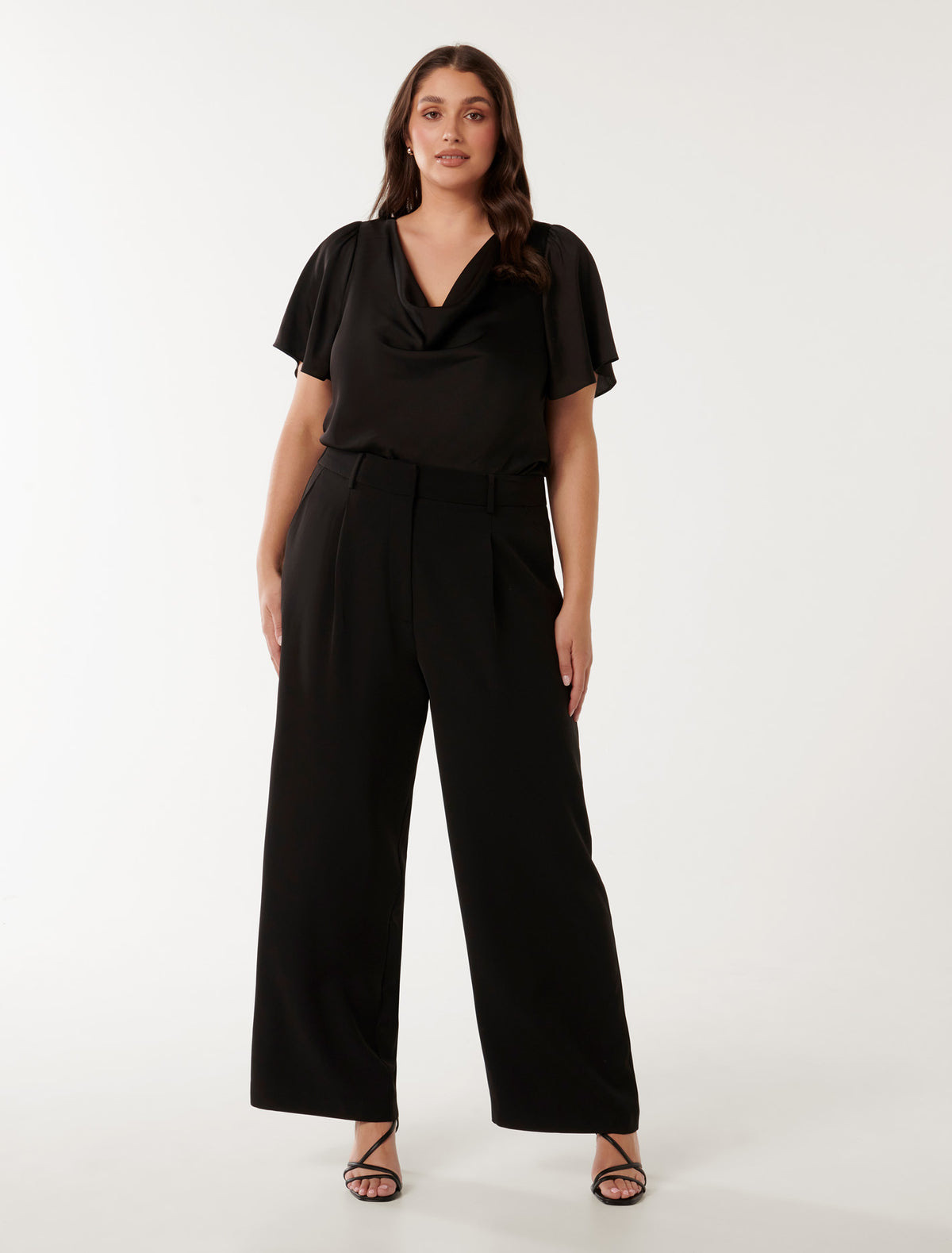Primrose Curve High Waisted Pants Black