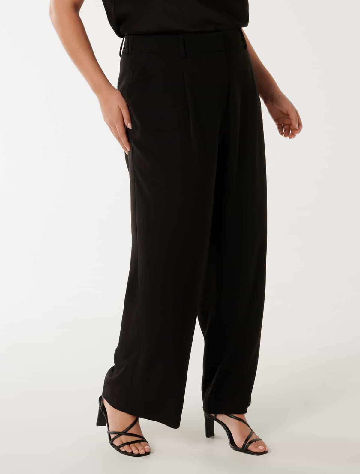 Primrose Curve High Waisted Pants Black