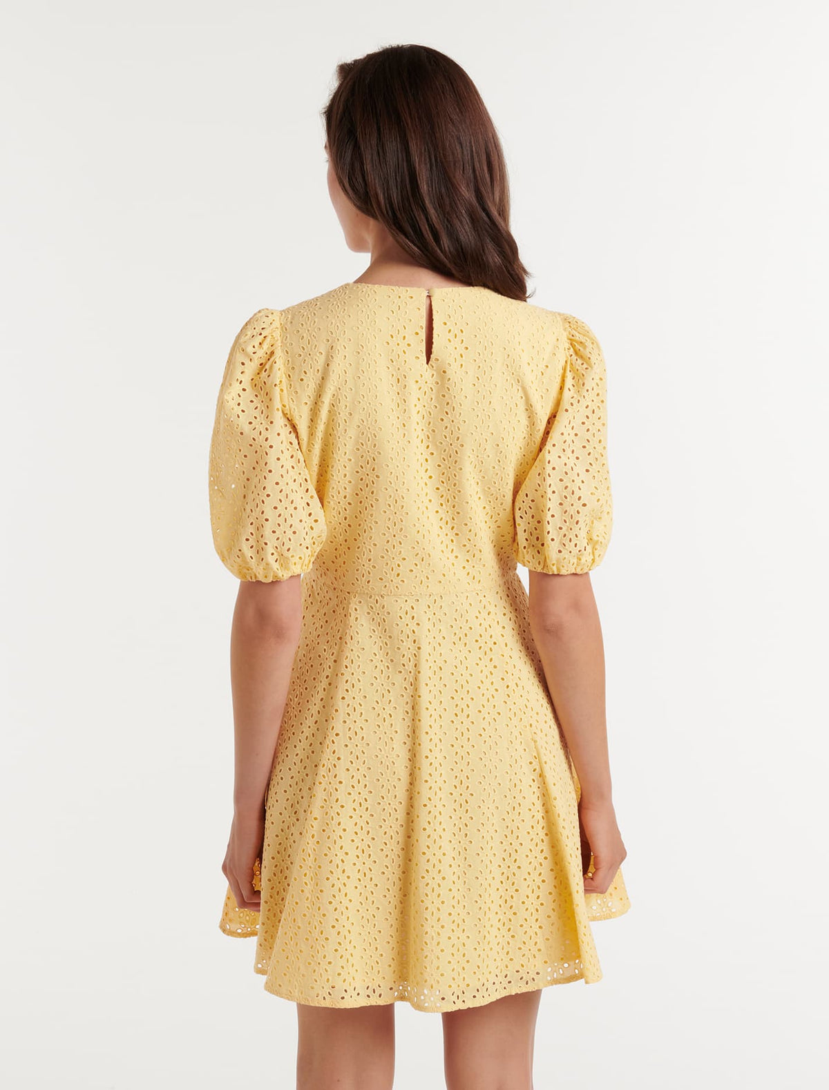 Jenny Broderie Mini Dress Impala